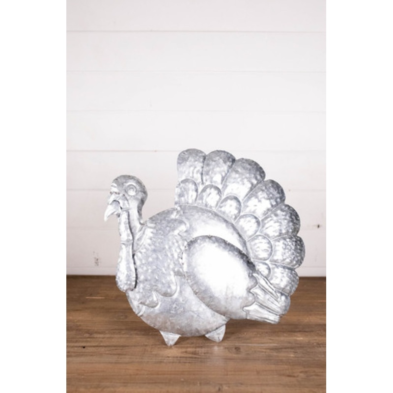 16 Metal Turkey Table Decor