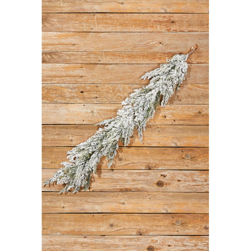 48 Frosted Cedar Garland