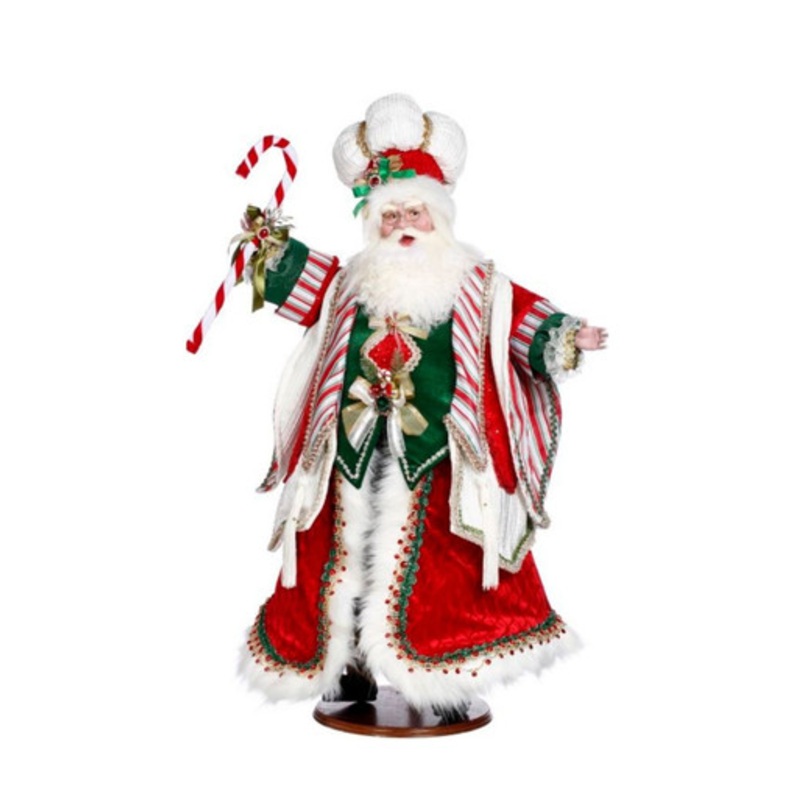35 Candy Cane Santa – Mark Roberts