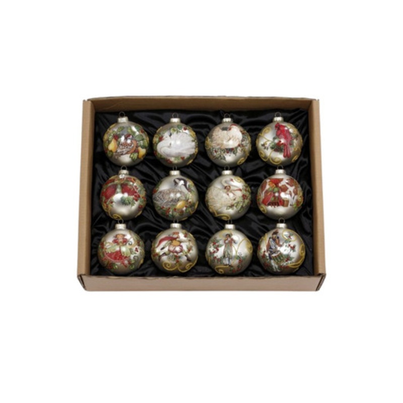 4.5 12 Days of Christmas Ornament, Box of 12 – Mark Roberts