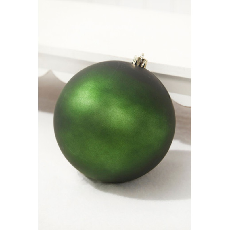 5.5 Matte Pine Green Shatterproof Ornament