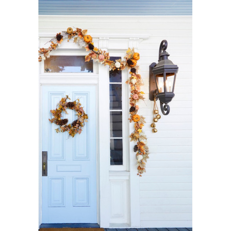 6 Pumpkin & Berries Garland