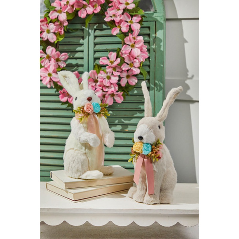 12.25 Handcrafted Easter Bunny Figurine