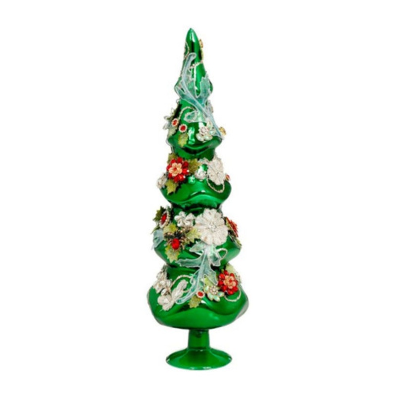 17 Jeweled Tree, Green, Large – Mark Roberts