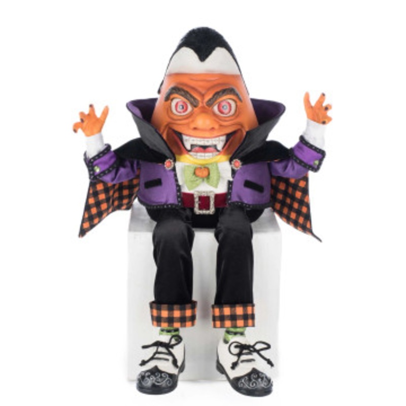 Katherine’s Collection 19.5 Count Candy Corn Ledge Sitter Halloween Decoration 28-528642