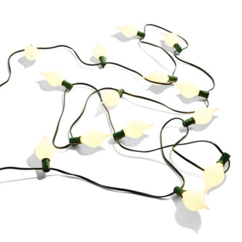 Raz 14′ Matte White Kismet LED Christmas Lights L4537025